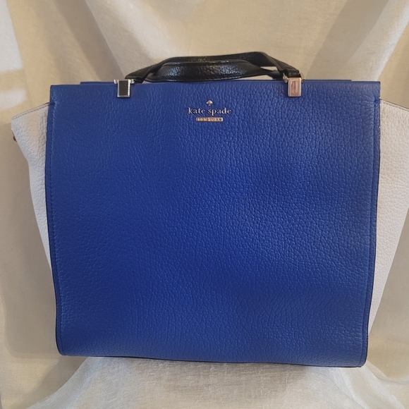 Kate Spade New York Chelsea Square Hayden Top Handle Satchel- Large Multi-color - Picture 1 of 15
